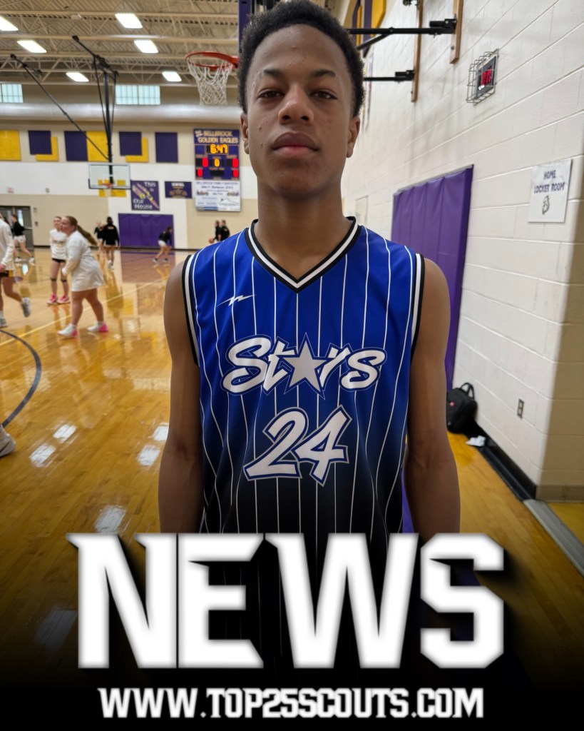 TOP25SCOUTS NEWS — Kaeden “KJ” Jones Shines in 17-Point Statement Performance vs Bellbrook Middle School